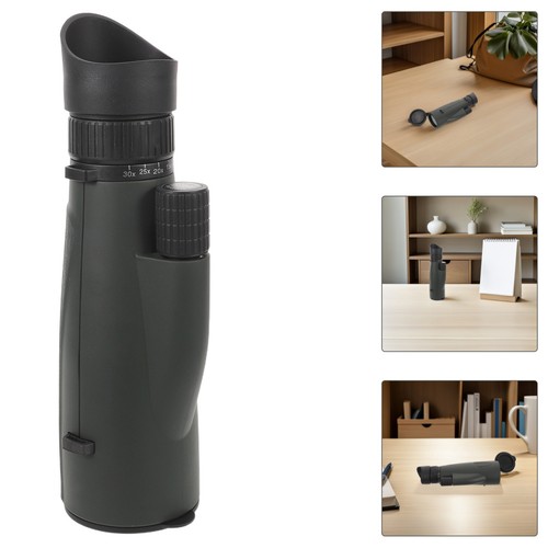 Telescopio da campeggio: 10-30x mini telescopio monoculare portatile per uccellino osservazione delle stelle - Foto 3 di 16