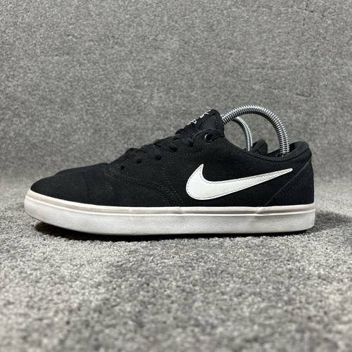 Nike SB Check Solarsoft Black Athletic Skateboard Shoes 921463-010 Womens Size 9 - Picture 5 of 11