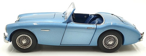 Kyosho 1/18 Scale Diecast 08149HBL - Austin Healey 3000 MK 1 BN7 Healey Blue - Picture 3 of 5