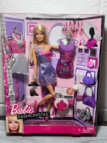 2011 Barbie Fashionistas Articulated Jointed Doll and Fashion Rare - Picture 1 of 5