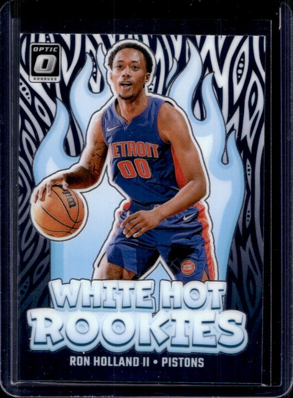 2024-25 Donruss Optic Ron Holland II White Hot Rookies RC #1 Pistons