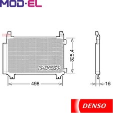 CONDENSER AIR CONDITIONING DCN50028 FOR TOYOTA YARIS 1NZ-FXE 1.5L 1NR-FE 1.3L
