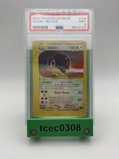 Pokémon - Crystal Golem - 148/144 - Skyridge - PSA 9 - Reverse Holo Secret Rare