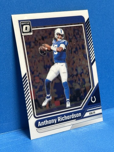 2024 Panini Donruss Optic Anthony Richardson Indianapolis Colts #82 NFL Football - Picture 3 of 6
