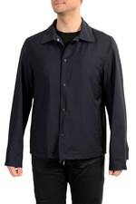 Hugo Boss Men's "T-Clarence1" Navy Blue Wool Button Down Jacket US 38R IT 48R
