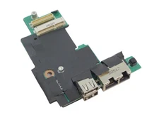 Dell OEM Latitude E5410 USB RJ-45 Ports IO Circuit Board  Power Button FHYHD