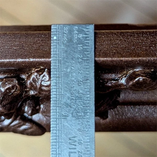 Litografía Rosamond Christine “Denim and Silk” años 70, marco rosa ornamentado 16 x20 Foto 3 de 3