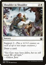 4x Shoulder to Shoulder MTG Battlebond NM Magic: the Gathering Playset