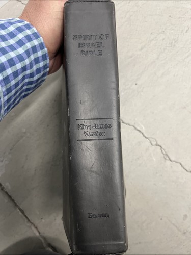 The Spirit of Israel Bible, King James Version, Black Leather 2014 First Edition - Imagen 2 de 9