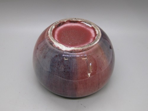 Fine Old Antique Chinese Flambe Porcelain Scholar Art Brush Washer Pot Vase 4.75 - Picture 16 of 20
