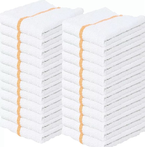 New White Terry Towel Rags for Cleaning - 10 lbs. Box Multipurpose Cleaning - Picture 5 of 5