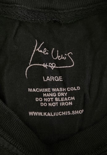 Kali Uchis 2022 Official T Shirt Size Large Black Tyler The Creator Tour Music - Picture 6 of 7