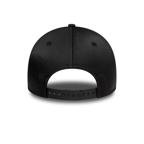 New Era Womens New York Yankees 9FORTY Satin Baseball Cap - Black - OSFM - Picture 4 of 5