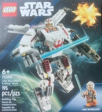 LEGO Star Wars Luke Skywalker X-Wing Mech 75390 New Sealed In Box
