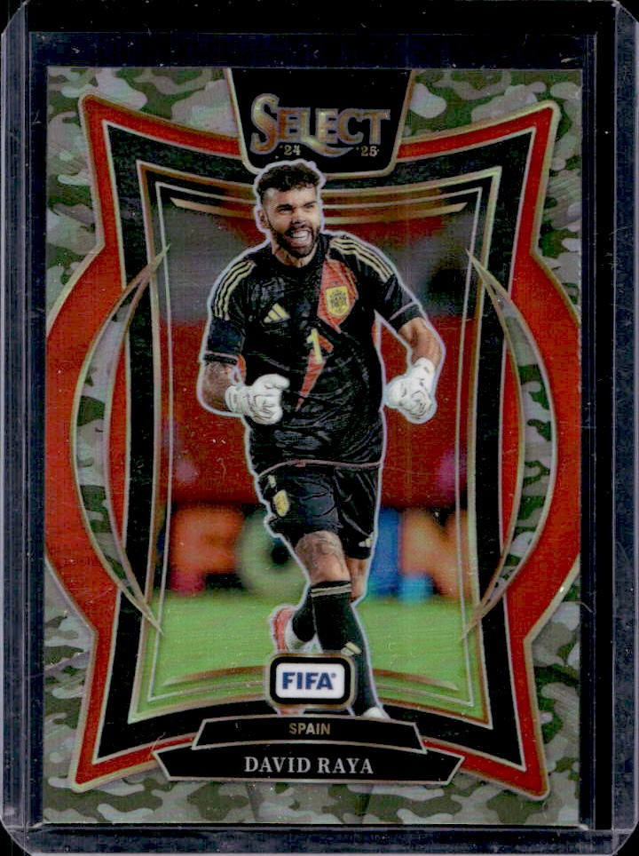 2024-25 Select FIFA David Raya Set Terrace Camo #90/135 Spain