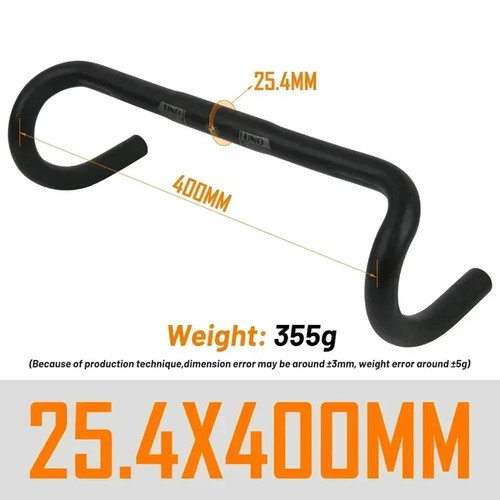UltraLight Racing Rennrad Lenker Bent Bar 25,4/31,8 MM 360/380/400/420/440/460MM - Bild 22 von 39