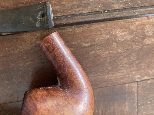 Lot of 9 Pipes Mostly Brier Vintage Tobacco Smoking Estate Lot Used + Holder - Bild 8 von 14