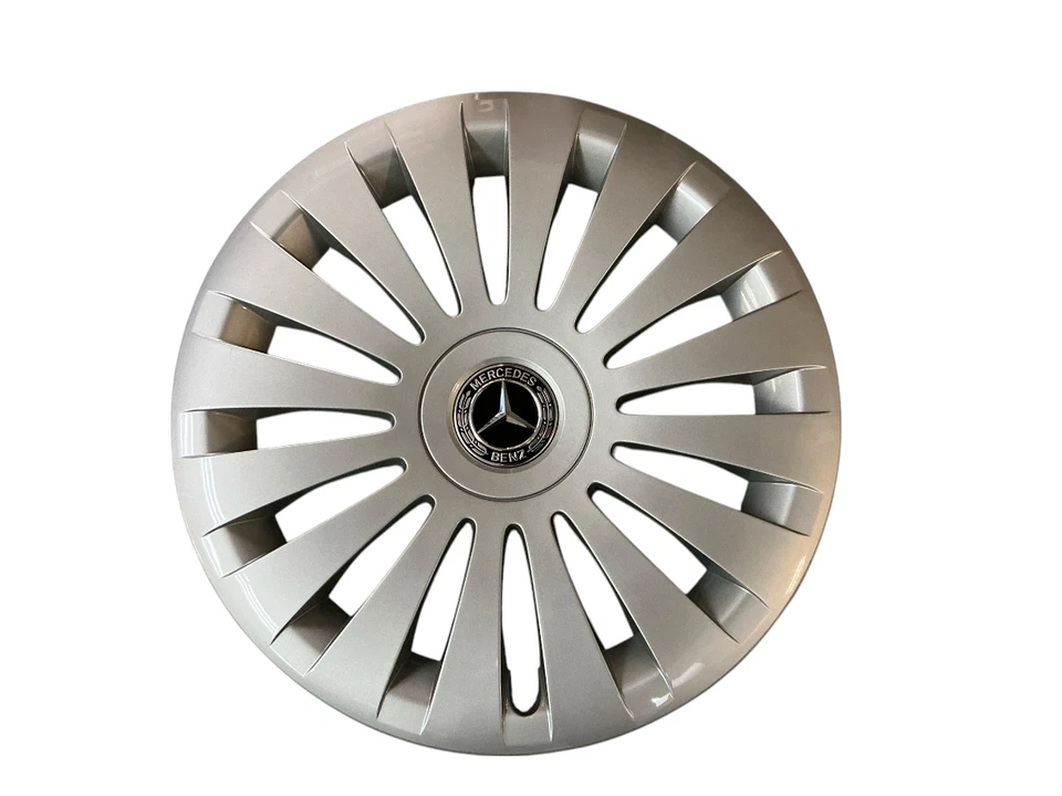 2016-2023 Mercedes-Benz Metris Van 17" hubcap wheel cover SILVER OEM - Image 2 of 4
