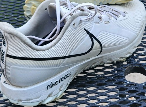 Nike React Infinity Pro Wide White Black Golf Shoes Size 10.5