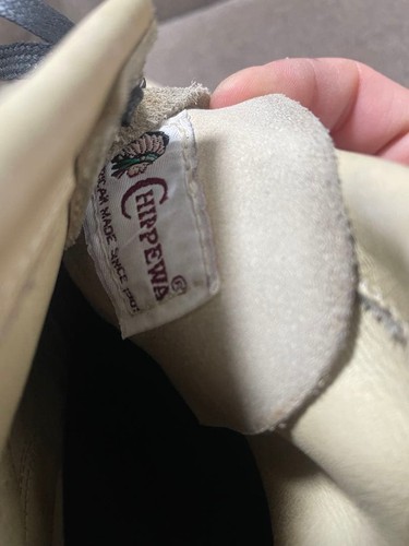 Chippewa work boots suede #1021 - Picture 4 of 5