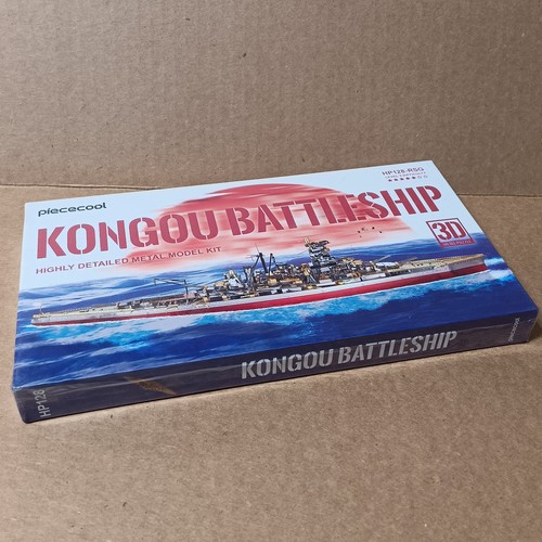 Unique Piececool 3D Metal Puzzle Kongou Battleship Model Kit HP128-RSG - Picture 3 of 3