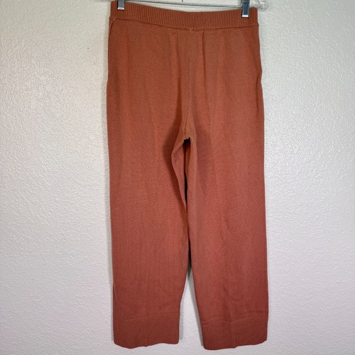 Free People Strand Solar Pullover Set Damen kleine Strickjacke Hose Lounge terracotta - Bild 7 von 14