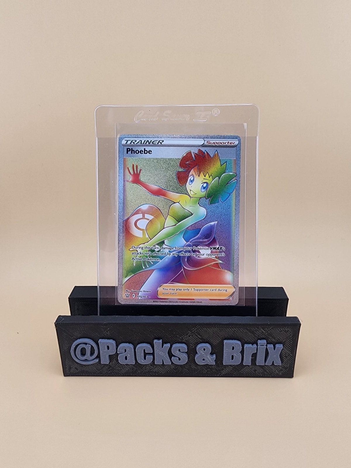 Phoebe (Secret) 175/163 Swsh05: Battle Styles Holo Near Mint (NM)