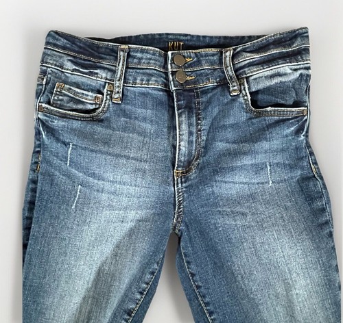 Kut From The Kloth Jeans High Rise Toothpick Skinny Womens Size 6 Medium Wash - Bild 4 von 15