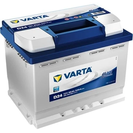 Batterie de voiture VARTA D24 Blue Dynamic 12V 60Ah 540A 560 408 054 - Photo 1/1