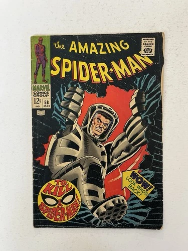 Amazing Spider-Man 58 (2.5 GD+) Spider Slayer Cover/Story