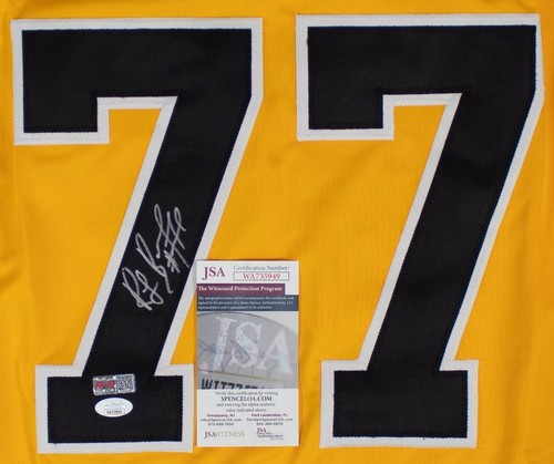 Ray Bourque Signed Boston Bruins Yellow Jersey (JSA COA) 19xAll Star Defenseman - Picture 2 of 6