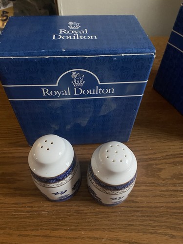 ROYAL DOULTON STREUER ECHTE ALTE WEIDE SALZ & PFEFFERSTREUER - Bild 2 von 3