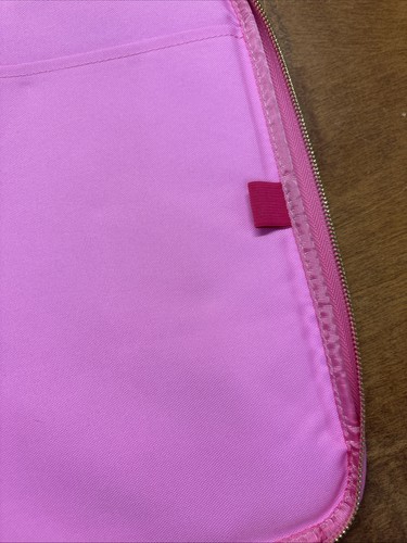 Lilly Pulitzer Zip Up Portfolio EUC Pink & Green Laptop, Tablet Cover, Planner - Picture 11 of 15