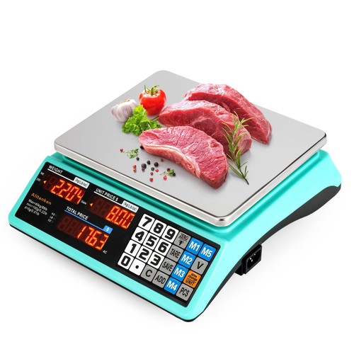 88lb/40kg Commercial Kitchen Scale with lb/kg/oz Conversion - Price Computing... - Picture 8 of 8