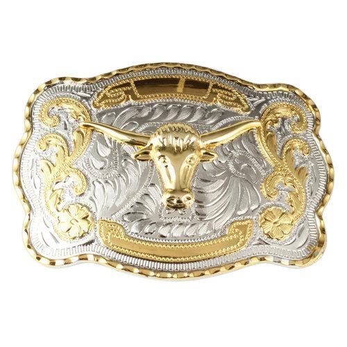 Rock Bull Ride Long Rodeo Huge Rodeo Big Cowboy Texas Western Shine Belt Buckle - Picture 16 of 24