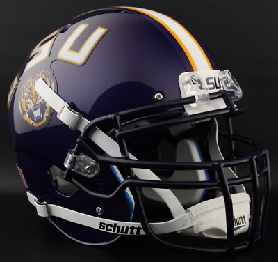 *CUSTOM* LSU TIGERS NCAA Schutt XP Authentic GAMEDAY Football Helmet