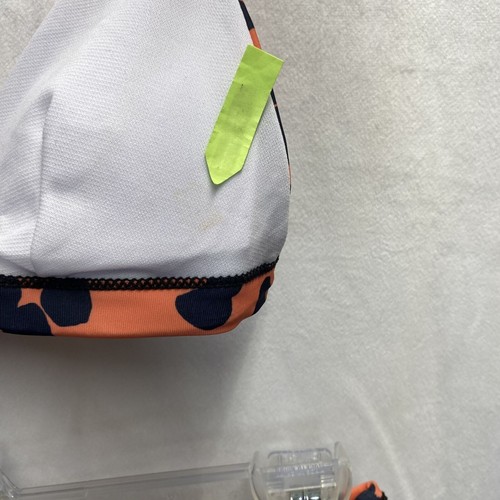 Top y bikini triángulo con tiras de 2 piezas para mujer pequeño negro/naranja estampado de leopardo - Imagen 2 de 14