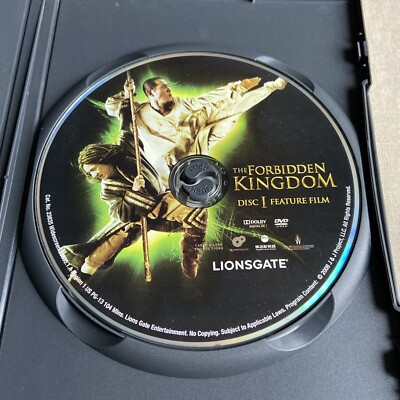 The Forbidden Kingdom (DVD 2008) Wuxia Martial Arts Jackie