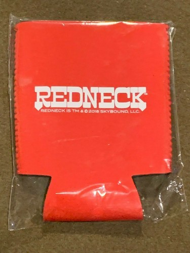 Redneck Beer Koozie Holder Red Bloodweiser NEW MIP - Picture 2 of 2