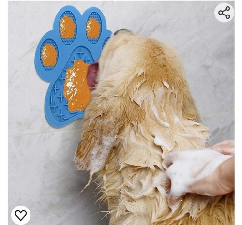 Dog & Cat Lick Mat [ Choose From 4 Captivating Desing For Calming, Distraction, - Picture 7 of 7
