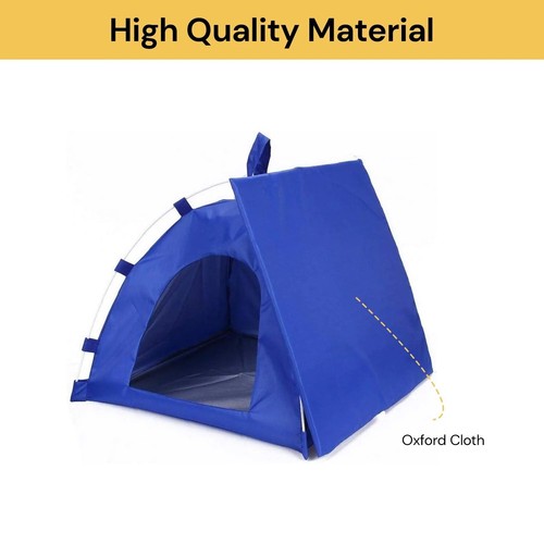Dog Tent Warm House Indoor Outdoor Pet Cat Bed Travel Cage Kennel Portable Soft - Picture 3 of 15