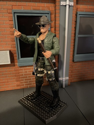 WWE Sgt Slaughter Wrestler 1/12 Scale Baton . 3d Printer Valaverse Gi Joe - Picture 2 of 8