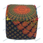 Pouf Ottoman Ethnic Indien Mandala Pouffe Poof Floor Pillow Foot stool