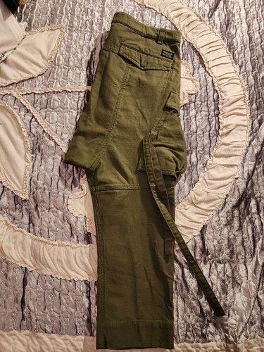 MAHARISHI 8092 LOW CARGO 3/4 PANTS OLIVE COLOR SIZE LARGE (44-46)OG 107 CREW - Picture 22 of 24