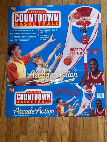 Michael Jordan Original Ohio Art Photo Negative for Countdown Basketball Game - Picture 4 of 7
