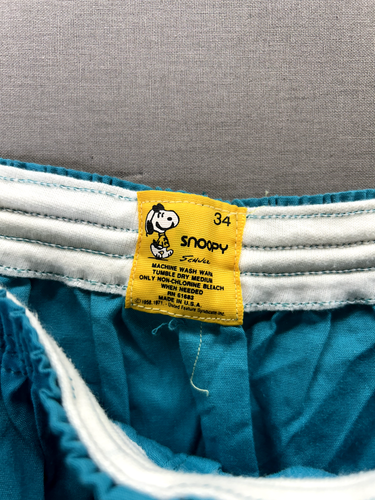 3 boxer uomo vintage corti marca United International Flintstones Snoopy taglia M - Foto 11 di 17