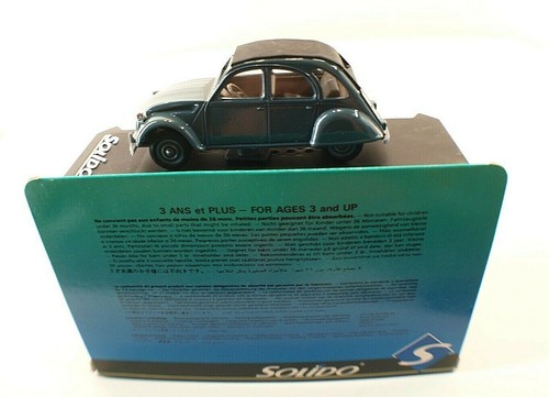 Solido S Yesterday N º 1820 Citroen 2CV 1979 Nuevo Caja/ Caja 1/43 - Imagen 6 de 7