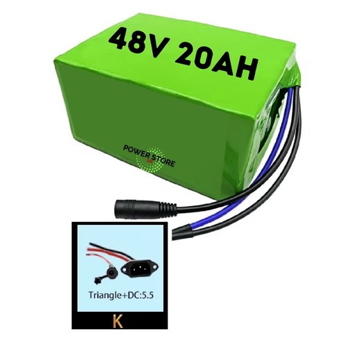 48V Lifepo4 20Ah Akkupack Einbau 20A BMS 1000W 16S1P EVE C40 Ebike Roller - Bild 8 von 16