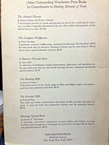 Hunting Moments of Truth Edited by Eric Peper and Jim Rikhoff - Picture 2 of 8