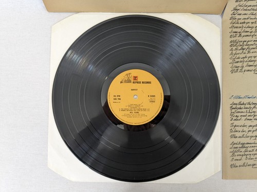 Neil Young Harvest 1972 LP Vinyl Record Reprise Records K 54005 Free Postage - Picture 9 of 11